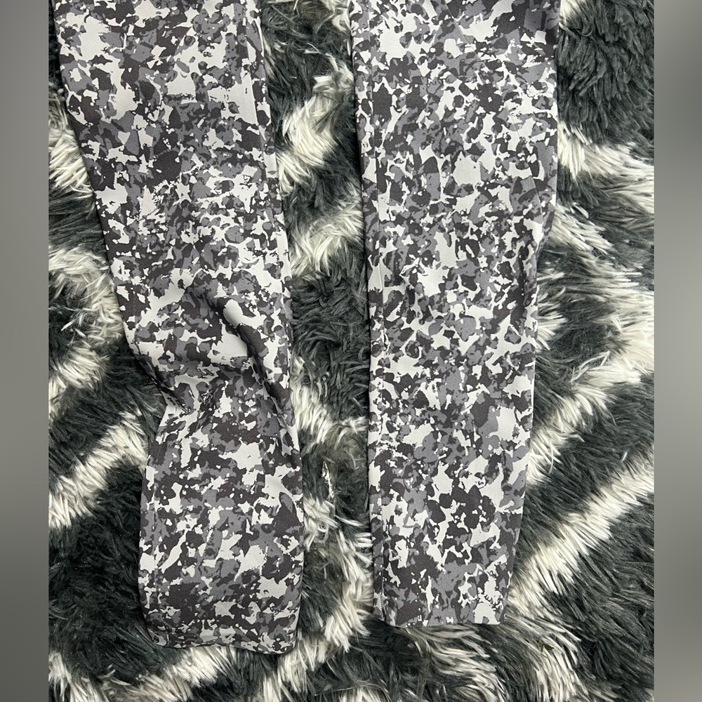 Adidas x Stella McCartney gray camp alphaskin leggings size XXS EUC - Picture 8 of 12